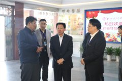省人社廳副巡視員劉克平一行蒞臨我院考察調研